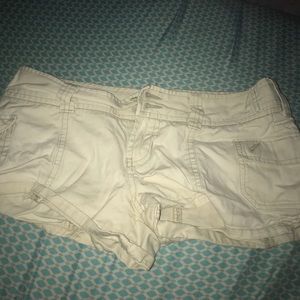 Abercrombie white shorts